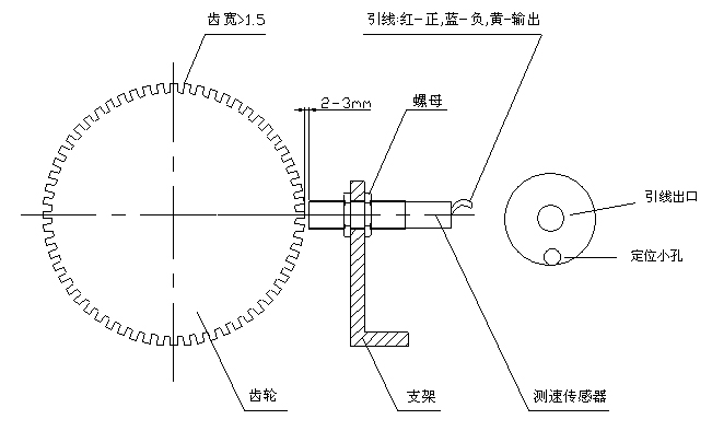 齒輪測(cè)速傳感器